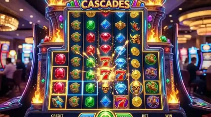 Slotlarda kaskadlar ve genişleyen makaralar: 7Slots’un ana trendi