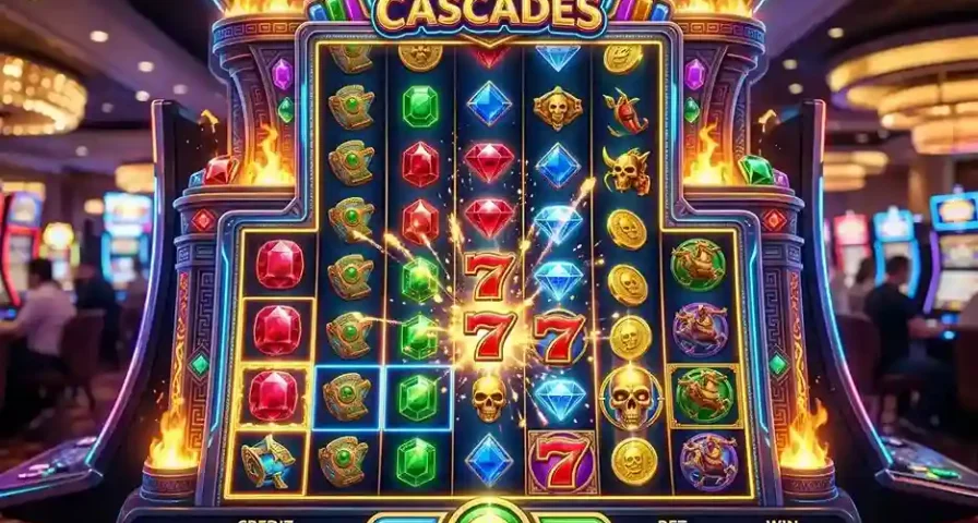Slotlarda kaskadlar ve genişleyen makaralar: 7Slots’un ana trendi Slotlarda kaskadlar ve genişleyen makaralar: 7Slots’un ana trendi